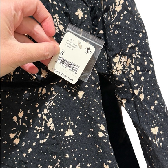 ✨ NWT Free People Tess Floral Print Mini Dress Boho Style Size S - Picture 14 of 16